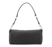 Abro borsa a tracolla Leather Piuma Weaving Shoulderbag Mila Dark Brown marrone scuro