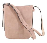 Abro borsa a tracolla Leather Suede Crossbody Bag Cosmo Powder rosa antico