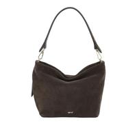 Abro borsa a tracolla Leather Suede Ebony Shoulder Bag Dark Brown marrone scuro