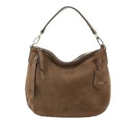 Abro borsa a tracolla Leather Suede Juna Shoulder Bag Khaki marrone