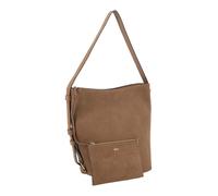 abro borsa a tracolla Leather Suede Tote Bag COSMO Camel