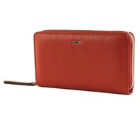 abro borsa Leather Adria Zip Wallet Red