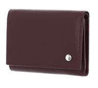abro borsa Leather Dalia Flap Wallet Bordeaux