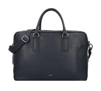abro Adria Valigetta Pelle 40 cm blu