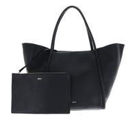 abro borsa shopper Leather Agave Shopper Willow Black / Gold