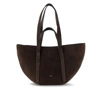 Abro Suede Cosmo Medium Borsa shopper marrone scuro, Rauleder, donna
