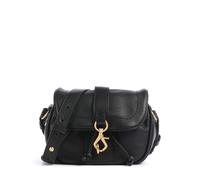 Abro Dalia Star Saddle Borsa a tracolla nero, pelle, donna