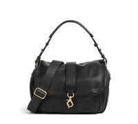 Abro Dalia Star Saddle Borsa hobo nero, pelle, donna