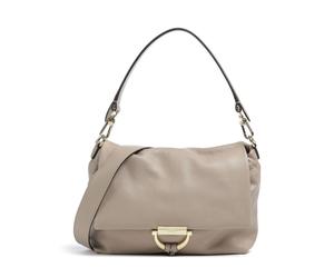 Abro Dalia Temi Medium Borsa a spalla marrone, pelle granulata, donna