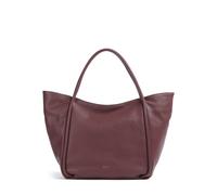 Abro Dalia Willow Borsa shopper vino, pelle, donna