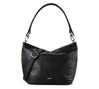 abro Ebony Borsa a spalla Vera Pelle 30 cm nero