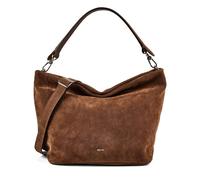abro Ebony Borsa a spalla Vera Pelle 39 cm marrone