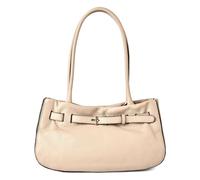 abro Jill Borsa a spalla Vera Pelle 32 cm beige