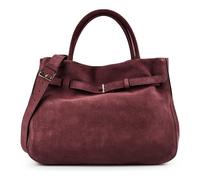 abro Jill Borsa a spalla Vera Pelle 35 cm rosso