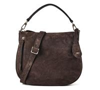 abro Juna Borsa a spalla Vera Pelle 34 cm marrone