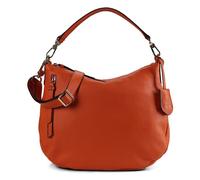 abro Juna Borsa a spalla Vera Pelle 34 cm arancia