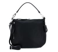 abro Leather Adria Hobo Bag Juna S Black / Nickel