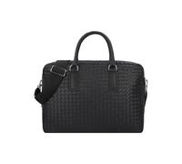 abro Lotus Borsetta Vera Pelle 40.5 cm nero