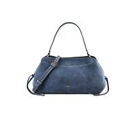 abro Necessity Borsa a spalla Vera Pelle 40 cm blu