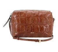 abro Leather Maxi Cocco Crossbody Bag Kaia Caramel / Cognac