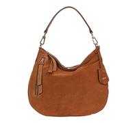 Abro Suede Juna Small Borsa hobo marrone, Rauleder, donna