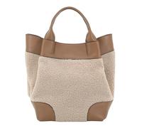 Abro Pelle borsa shopper borsa a tracolla Essential Shopper Natural marrone chiaro