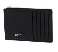 abro portacarte Leather Dalia Wallet Black / Nickel