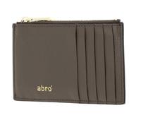 Abro portacarte Leather Dalia Wallet Tope grigio talpa
