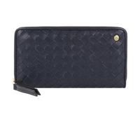 abro borsa Zip Wallet Navy