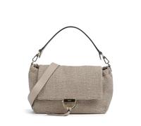 Abro Raffia Classica Temi Large Borsa a spalla marrone, libro, donna