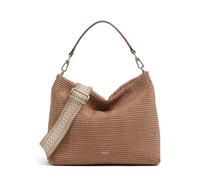 Abro Raffia Kaia Borsa hobo marrone, libro, donna