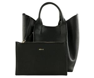 abro shopper borsa Leather Erson Shopper Essential S Black / Gold