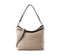 abro Signature Borsa a spalla Vera Pelle 36 cm beige