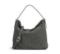 Abro Suede Carina Borsa hobo grigio scuro, Rauleder, donna