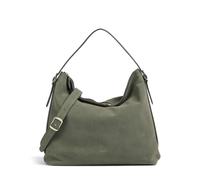 Abro Suede Carina Borsa hobo verde-oliva, Rauleder, donna