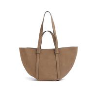 Abro Suede Cosmo Medium Borsa shopper camel, Rauleder, donna