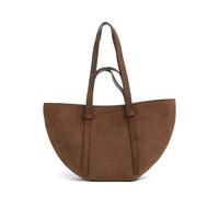 Abro Suede Cosmo Medium Borsa shopper marrone scuro, Rauleder, donna