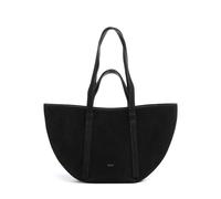 Abro Suede Cosmo Medium Borsa shopper nero, Rauleder, donna