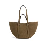 Abro Suede Cosmo Medium Borsa shopper verde-oliva, Rauleder, donna
