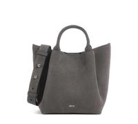 Abro Suede Essential Small Borsa a mano grigio, pelle scamosciata, donna