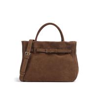 Abro Suede Jill Borsa a mano marrone scuro, Rauleder, donna