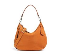 Abro Suede Juna Small Borsa hobo arancio, Rauleder, donna