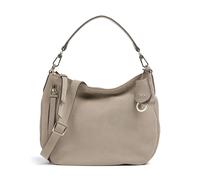 Abro Suede Juna Small Borsa hobo marrone, pelle ruvida, donna