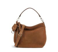 Abro Suede Juna Small Borsa hobo marrone, Rauleder, donna
