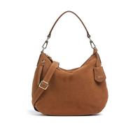 Abro Suede Juna Small Borsa hobo marrone, Rauleder, donna