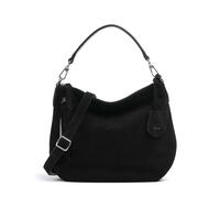 Abro Suede Juna Small Borsa hobo nero, Rauleder, donna