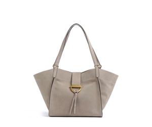 Abro Suede Temi Borsa shopper beige, pelle ruvida, donna