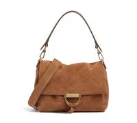 Abro Suede Temi Medium Borsa a spalla cognac, Rauleder, donna