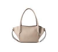 abro Vibe Borsa a spalla Vera Pelle 24 cm beige