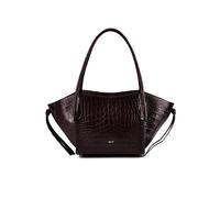 abro Vibe Borsa a spalla Vera Pelle 24 cm viola